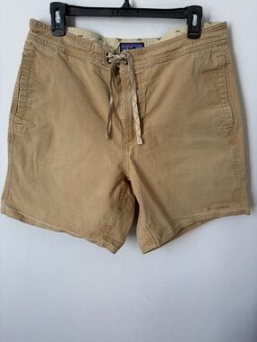 Patagonia Organic Cotton Stand-Up 7" Hemp Tan Shorts